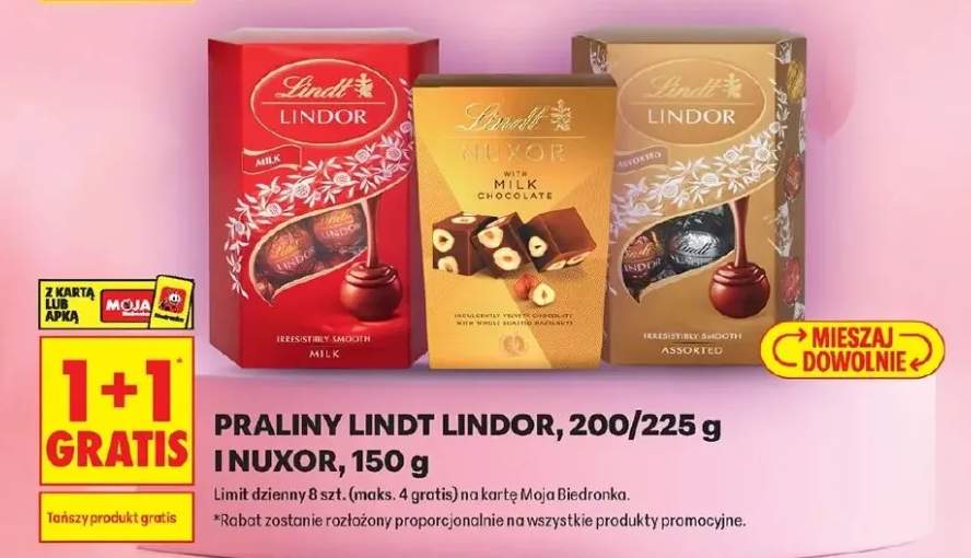 praliny Lindt