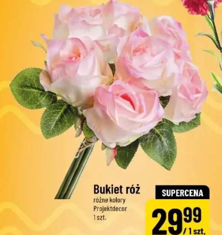 bukiet sztucznych kwiatów