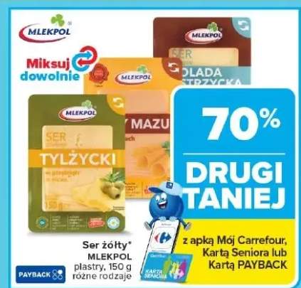 Ser żółty Mlekpol plastry