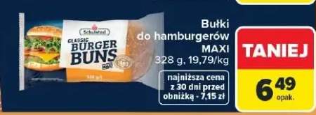 Bułki do hamburgerów maxi