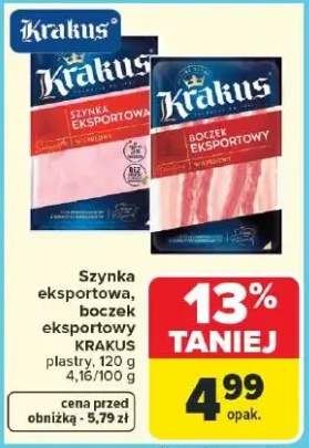 Szynka eksportowa, boczek eksportowy