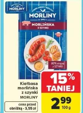 Kiełbasa morlińska z szynki