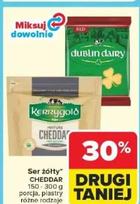 Ser żółty Cheddar/Kerrygold/Dublin Dairy