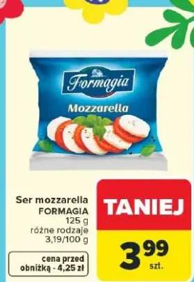 Ser mozzarella różne rodzaje