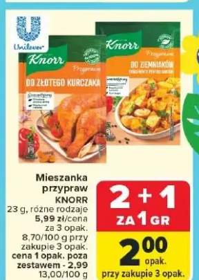 Mieszanka przypraw różne rodzaje
