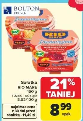 Sałatka różne rodzaje