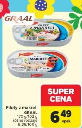 Filety z makreli różne rodzaje