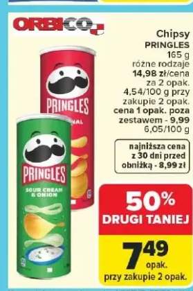 Chipsy Pringles