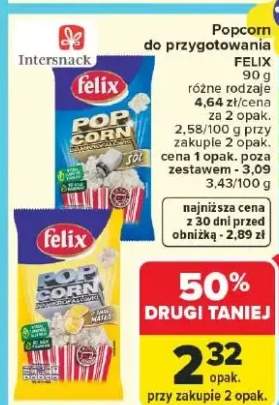 Popcorn do przygotowania Felix