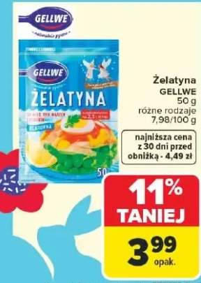 Żelatyna różne rodzaje