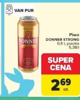 Piwo Donner Strong puszka