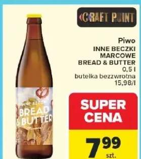 Piwo Inne Beczki Marcowe Bread & Butter butelka bezwzrotna