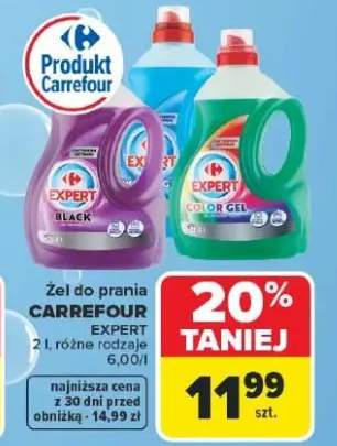 Żel do prania Carrefour Expert 2l