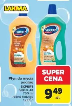 Płyn do mycia podłóg Expert Sidolux różne rodzaje