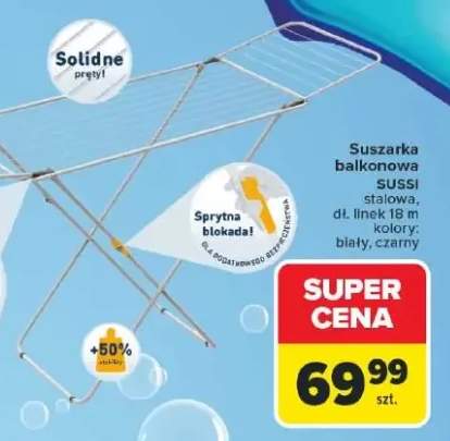 Suszarka balkonowa stalowa