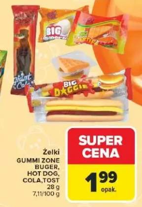 Żelki Gummi Zone Buger