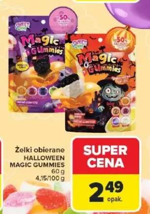 Żelki obierane Halloween Magic Gummies