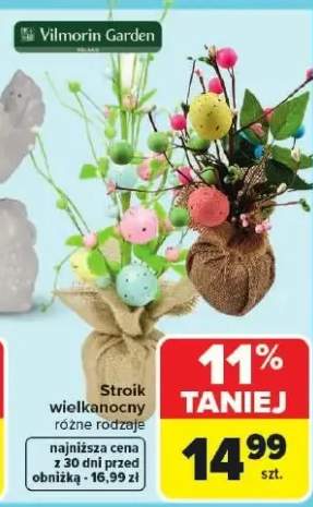 Stroik wielkanocny różne rodzaje