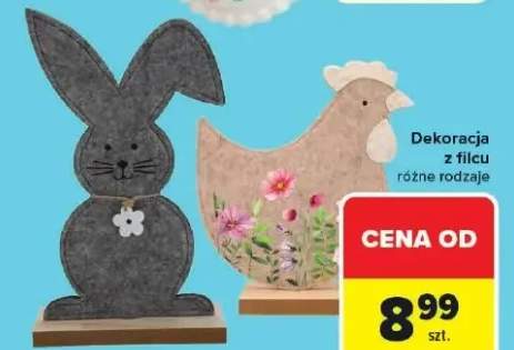 Dekoracja z filcu różne rodzaje