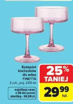 Komplet kieliszków do wina 2 szt.