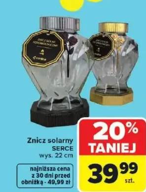 Znicz solarny Serce