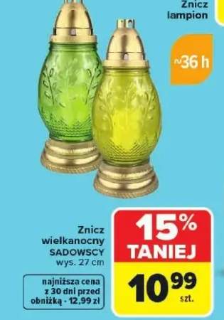 Znicz wielkanocny Sadowscy
