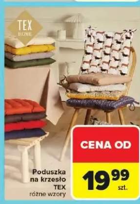 Poduszka na krzesło różne wzory