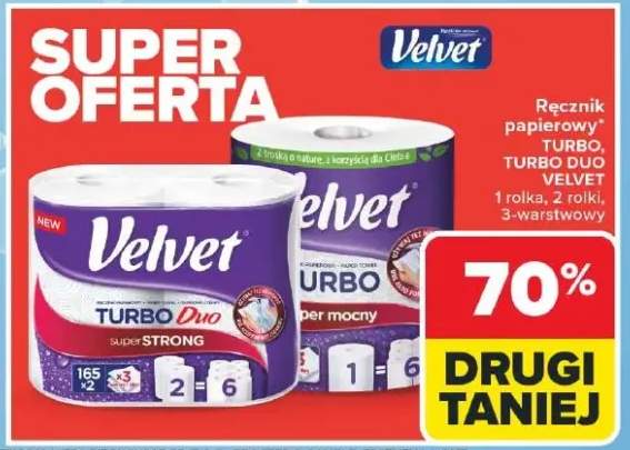 Ręcznik papierowy Turbo, Turbo Duo, Velvet
