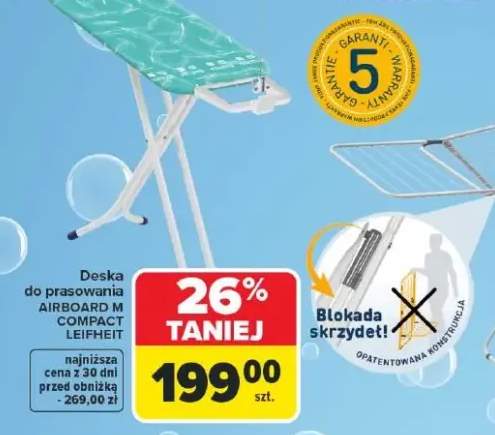 Deska do prasowania Airboard M Compact Leifheit