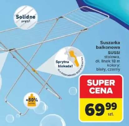 Suszarka balkonowa Sussi stalowa