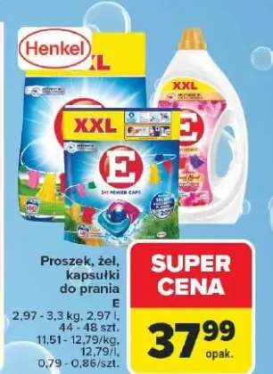 Proszek, żel, kapsułki do prania