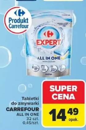 Tabletki do zmywarki All In One