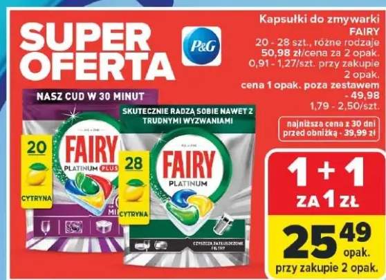 Kapsułki do zmywarki Platinum