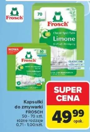 Kapsułki do zmywarki Limone