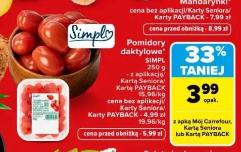 Pomidory daktylowe Simpl