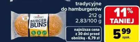 Bułki tradycyjne do hamburgerów