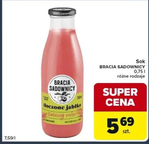 Sok tłoczony jabłko