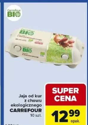 Jaja od kur z chowu ekologicznego