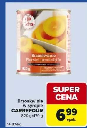 Brzoskwinie w syropie