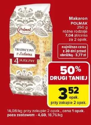 Makaron tradycyjny z Andorą różne rodzaje