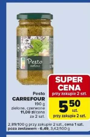 Pesto zielone, czerwone