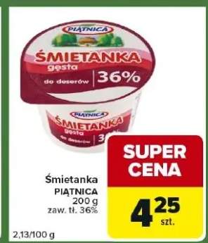 Śmietanka do deserów 36%