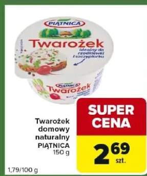 Twarożek domowy naturalny