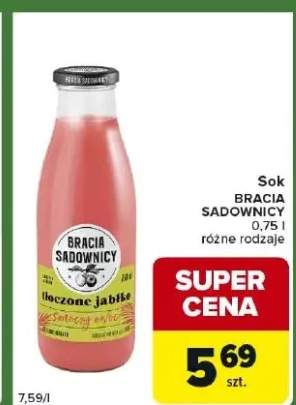 Sok Bracia Sadownicy różne rodzaje