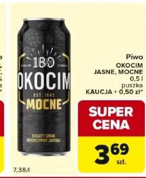 Piwo Okocim Jasne, Mocne