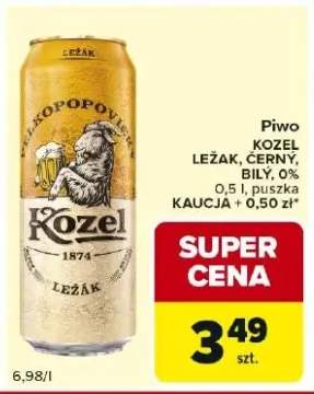 Piwo Kozel Lezak, Cerny, Premium