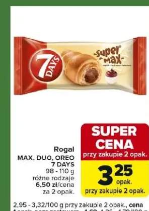 Rogal MAX, DUO różne rodzaje