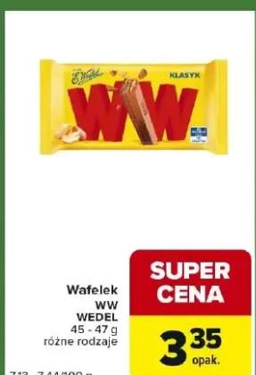 Wafelek WW klasyk różne rodzaje