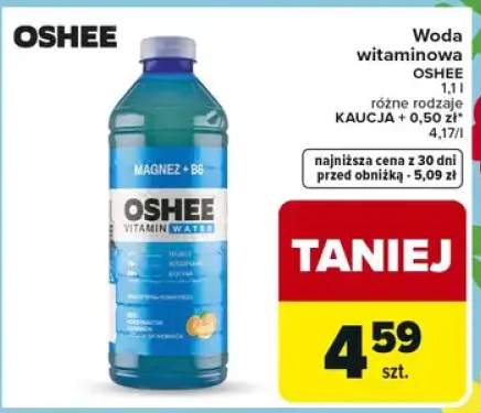 Woda witaminowa różne rodzaje