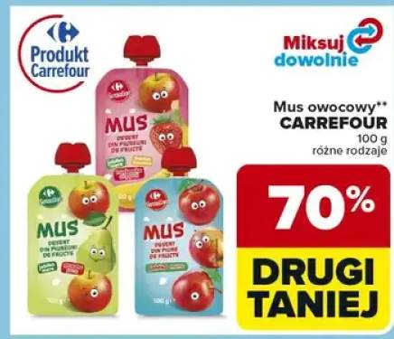 Mus owocowy różne rodzaje